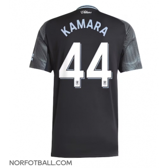 Billige Fotballdrakt Aston Villa Boubacar Kamara #44 Replika Bortedrakt 2025-26 Kortermet